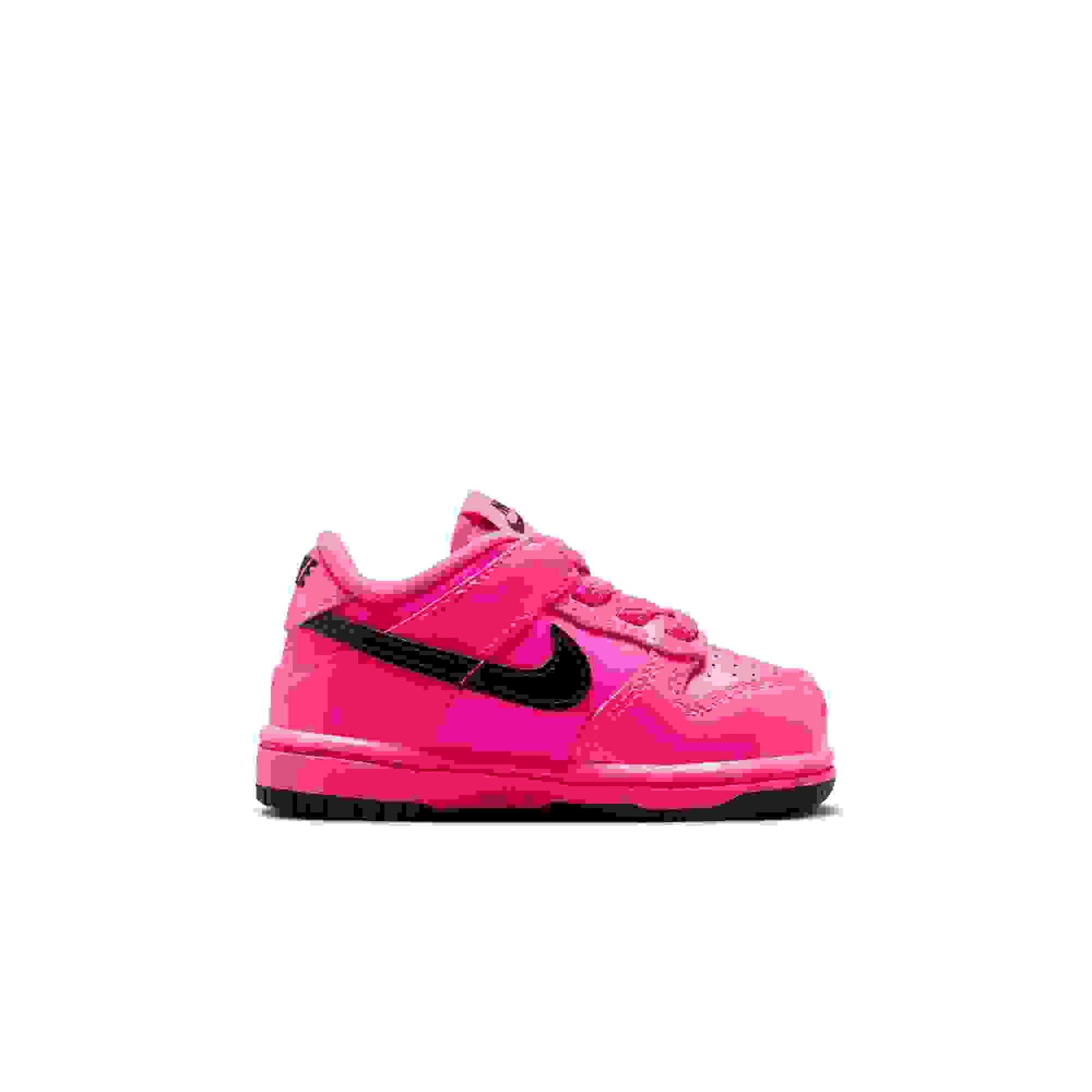 Nike Dunk Low SE Toddler Girls' "Pink Blast/Black" Shoe